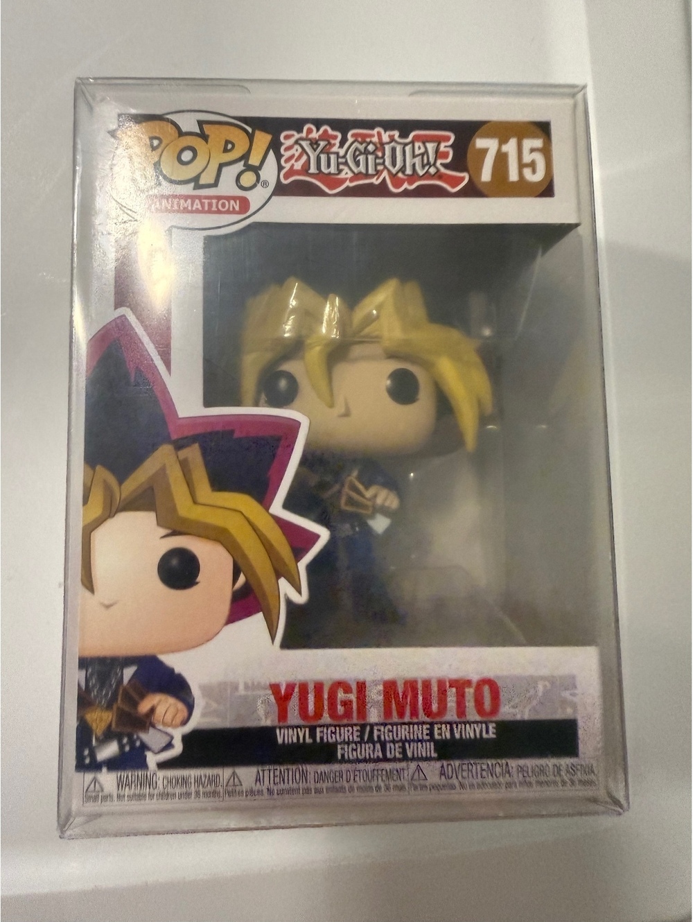 Funko Pop! Animation Yu-Gi-Oh! Yugi Muto #715 Vinyl Figure w/ Protector